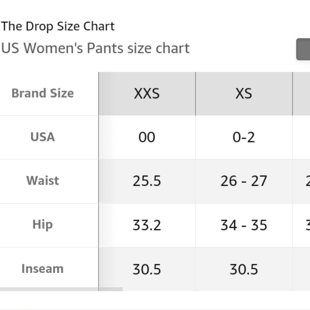 The Drop catalina ribbed pants size xxsmall - Picture 7 of 7